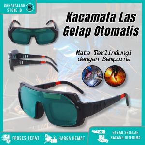 TaffGUARD Kacamata Las Otomatis Auto Darkening Soldering Goggles / Kacamata Las Gelap Otomatis Auto Dark Desain Ergonomis / Kacamata Las Lampu Variabel Otomatis Surya Perlindungan Anti Silau Penutup Mata Kacamata Las Busur Dapat ditarik/Kacamata Las Keren
