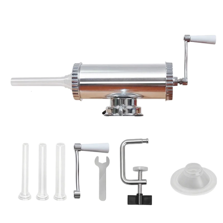 Check Stuffer Size Grade Aluminum Mixture Frankfurter Stuffer Small Size Manual Stuffing ...