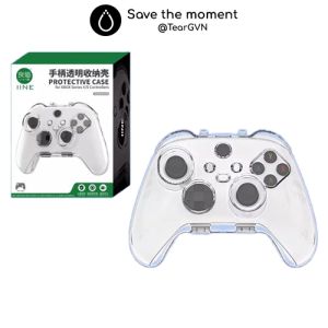 Hộp cứng trong suốt IINE đóng mở bằng nam châm từ tính đựng tay cầm Xbox Series