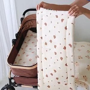 Baby Cotton Stroller Cushion Pad Stroller Universal Mat Four Seasons Double-sided Soft material