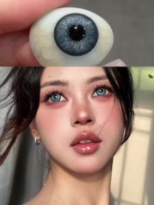 Ang pinakamahusay na nagbebenta ng mixed-race big-eye contact es sa taong ito ay asul na contact 14.2mm
