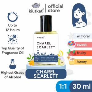 CHAREL SCARLETT by KIUTKAT - Parfum Wanita Original Isi 30ml | Searah CHAREL - SCARLETT