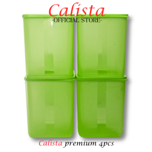 FOOD CONTAINER SET FOOD STORAGE SET TOPLES CALISTA JASMINE SET 4PCS TOPLES BUMBU SET TOPLES KULKAS SET TOPLES SET TOPLES PLASTIK SET TEMPAT PENYIMPANAN MAKANAN KOTAK PENYIMPANAN MAKANAN TEMPAT BUMBU DAPUR SET TOPLES CALISTA OTARU SET LUNCH BOX SET