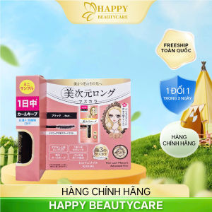 Mascara Nâng Cong Và Làm Dài Mi Dạng Màng Film Kissme Heroine Make Real Lash Phiên Bản Hoàng Gia 6g (Màu Đen Tuyền)