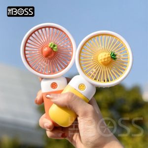 BOSS- Mini Cute Portable / Kipas Lipat Charger Pegang Tangan Windy Kipas Angin Kecil Mini Fan Genggam Tangan Portable Usb