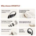 Shokz OpenFit 2 T920 Open wireless Bluetooth Earphones, IP55 Sweatproof and Waterproof, AI Intelligent Call Noise Reduction Function, Bluetooth 5.4 Dual Mode Connection, 2025 New Edition. 