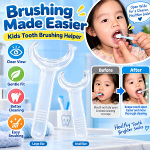 Kids Toothbrush U Shaped Toothbrush Soft Silicone Toddler Training Toothbrush Baby Toothbrush Oral Care Teeth Cleaning Helper Kids Dental Care Brush Daily Care