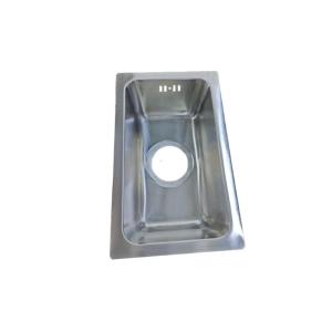 Stainless Steels Square Sink Single Basin Dishwashing Pool Bathroom Hand Wash Basin Sink for Restaurants and Studios