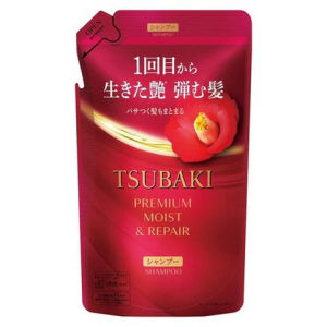 Shiseido TSUBAKI Premium Shampoo Conditioner Refill 330ml Made in Japan Hair Care Repair Moist Treatment Authentic