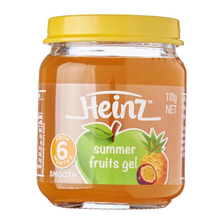 Heinz Summer Fruits Gel baby Food 110g Lazada Singapore