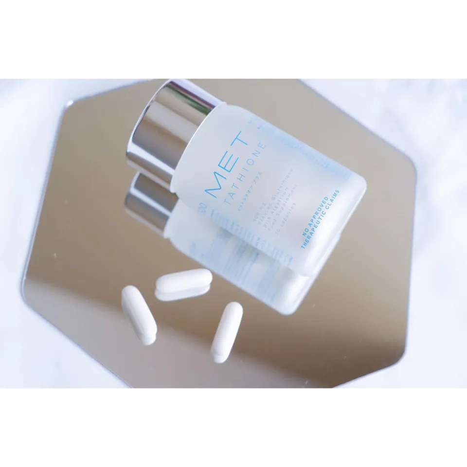 NEW Met 500mg Capsules (Met Tathione 500mg Glutathione Capsules with  Algatrium)