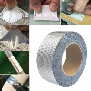 Lakban Waterproof Anti Bocor Aluminium Foil Tape Perekat Mengatasi Bocor Atap Canopi Talang Pipa Air