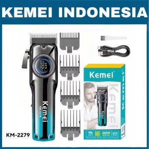 KEMEI INDONESIA Hair Clipper Kemei KM 2279 Alat Cukur Elektrik Pangkas Rambut Original