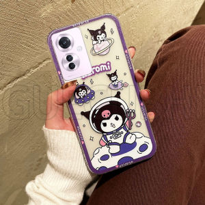 Phone Casing OPPO Reno11 F 5g Cute Cartoon Transparent Soft Silicone Phone Cover Astronaut Kuromi Pattern Soft Case OPPO Reno 11f 5g