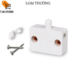 Công tắc hành trình ấn nhả cho tủ quần áo tủ bếp giúp tắt bật tự động đèn khi đóng mở cánh cửa an toàn tiết kiệm