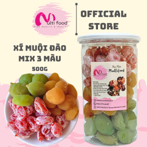 500G XÍ MUỘI ĐÀO MIX 3 MÀU - MULTIFOOD