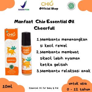 (Bisa COD ) Cessa Cough N Flu (0-3th)  Essential Oil Pereda Batuk & Pilek Bayi Aromaterapi Baby