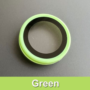 Lens Film Luminous Ceramic Camera Protector Ring Anti-Scratch Tempered Glass For iPhone 17 Air 16 Pro Max 15 Pro Max 14 Pro Max 13 12 11 Pro Max 13 12 Mini 14 15 Plus 16 Plus Glowing Protective Cap