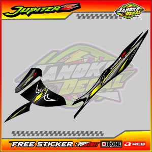 STRIPING VARIASI YAMAHA JUPITER Z BURHAN SIMPLE STYLE / STICKER LIST VARIASI MOTOR YAMAHA JUPITER Z BURHAN