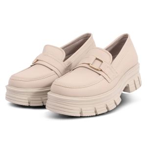 Marley Kenza 01 Sepatu Docmart Loafers Wanita Sepatu Mary Jane Kerja Kantor Hitam Glossy Kulit Sintetis