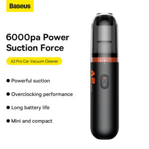 Baseus Car Vacuum Cleaner 6000Pa Wireless Portable Handheld 80W Strong Suction Car Handy Vacuum Cleaner Smart Home For Car Home