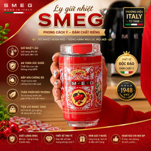 Bình Nước Giữ Nhiệt SMEG 500ml Hàng Chính Hãng Nhập EU BH 12 Tháng