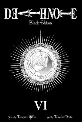 [100% Original Books] - Death Note Black Edition Vol. 6 by Tsugumi Ohba Takeshi Obata (US edition paperback)
