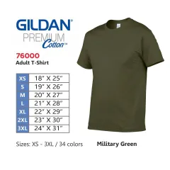 Gildan Premium Sand Light Brown Nude 76000 100% Cotton Imported Plain Tshirt  High Quality Organic Colored Shirt Comfortable Soft Unisex MRL Prints