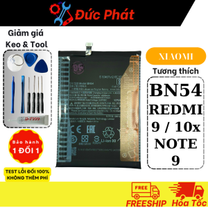 Pin THAY THẾ MI Redmi 9 / 10x / Note 9 BN54 New