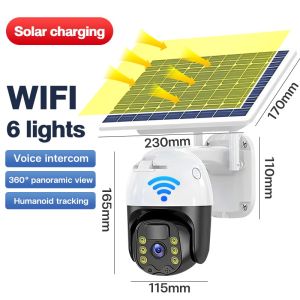 V380 PRO HD 1080P WIFI 4G Solar CCTV CAMERA outdoor for house Dual Lens indoor and outdoor cctv wireless connect phone connect 360° connect  with indoor and outdoor/ Full Color Night Vision /Alarm warning CCTV CAMERA with 4G SIM Card