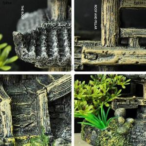 [COD] fjdse จำลองการตกแต่งตู้ปลาเครื่องประดับตู้ปลาเรซิ่นเครื่องประดับตู้ปลาตู้ปลา