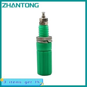 ZHANTONG 5ชิ้นอุปกรณ์ DIY ซ็อกเก็ตกล้วย4มม. M3x45mm ผูกพันโพสต์ถั่วปลั๊กกล้วยแจ็คขั้วต่อไฟฟ้า