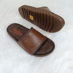 Dép nam quai ngang da bò cao cấp Cậu Chủ DT16 rẻ bền đẹp