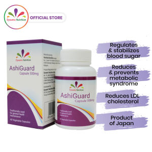 Dynamic Nutrition AshiGuard - Regulate Blood Sugar & Combat Metabolic Syndrome from Japanese Ashitaba Leaves