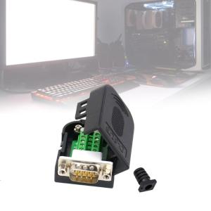 2 mảnh db9pin khối thiết bị đầu cuối Adapter db9pin nối tiếp adapter cho RS485 RS422 kết nối solderless Bộ