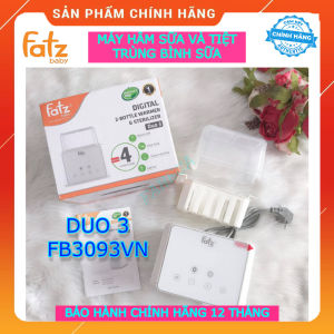 Máy hâm sữa tiệt trùng điện tử FATZBABY DUO 3 - FB3093VN - Thương hiệu Hàn Quốc - Bảo hành chính hãng 12 tháng