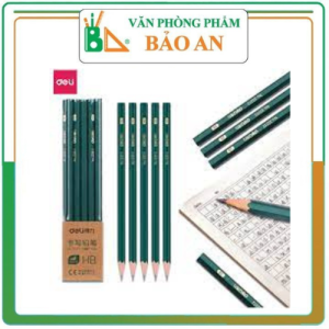 COMBO 3  Bút Chì Lục Giác Deli  loại 2B - 7079 không tẩy.