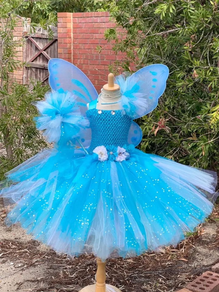 sachin and babi light blue dress 𝒙𝒍𝒄𝒐 Blue glitter fairy dress fit and flare sexy mini Black glitz and  glam party outfit