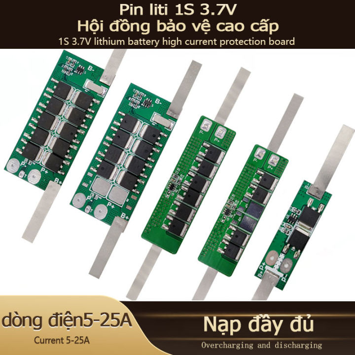 BMS 3.7V lithium iron phosphate bảng bảo vệ pin 5A-25A phụ kiện gói pin ...