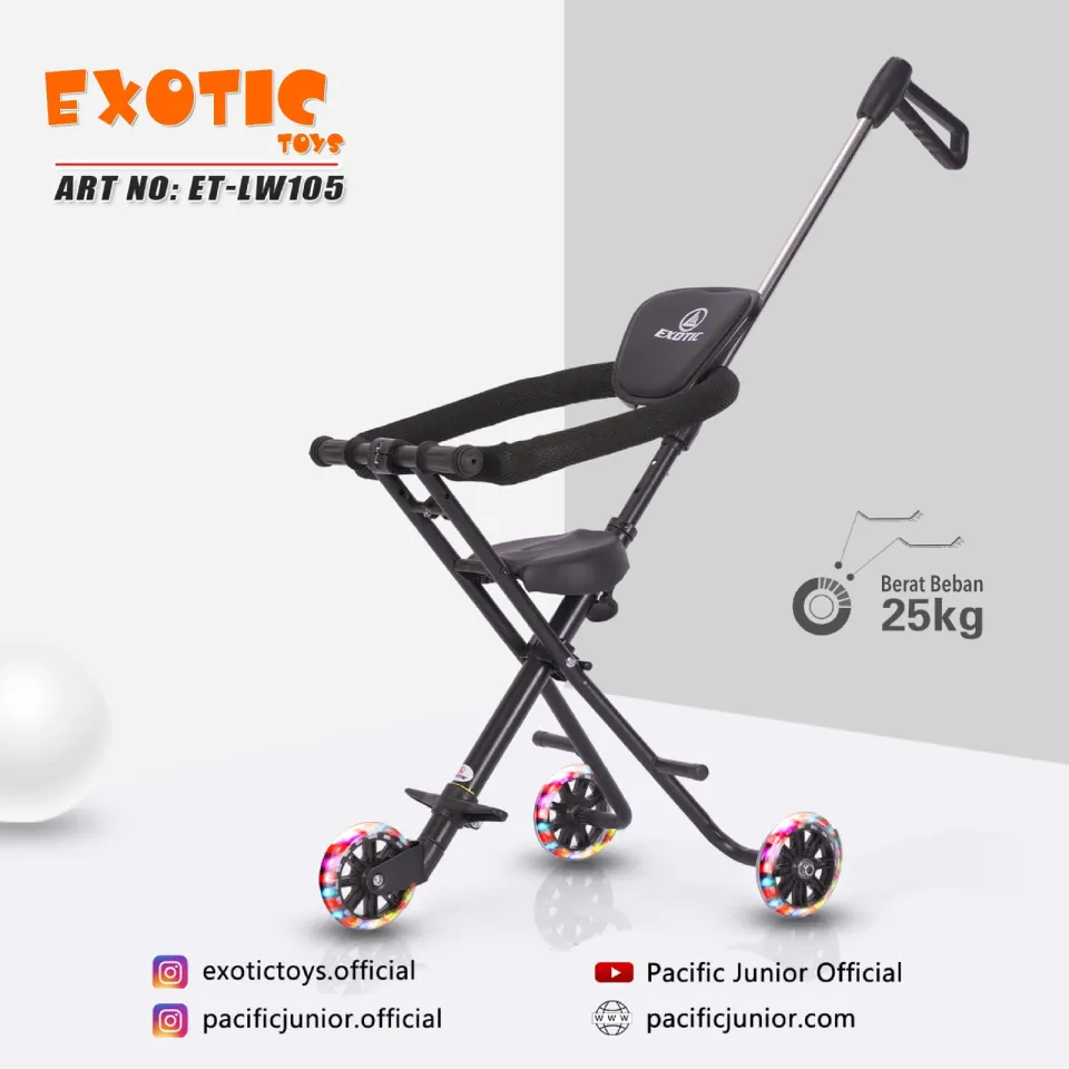 MICRO TRIKE Magic Stroller Exotic LW105 Kereta Dorong Kursi