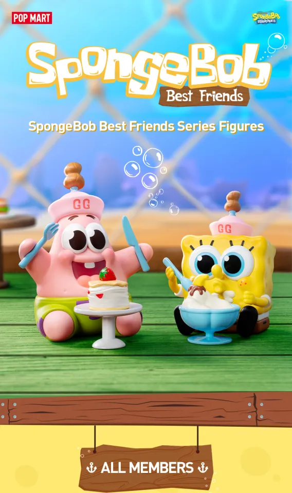 Local Delivery] POP MART SpongeBob Best Friends Series Figures