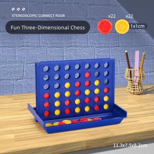 Sctrading888 Connect 4 In A Row Four In A Line Funny Board Game Chirdrens Eduactional Toys Desktop Intellectual Toys
