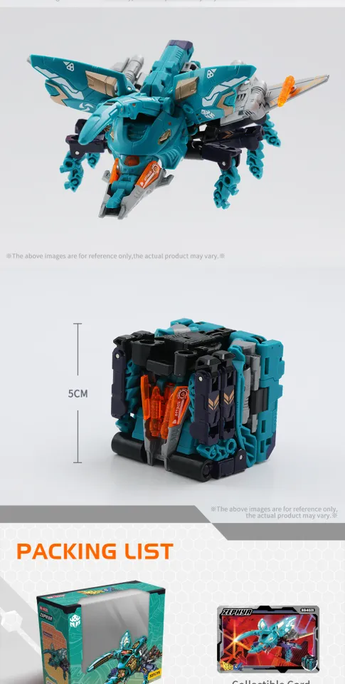 52TOYS BEASTBOX BB-40ZE ZEPHYR Mecha Deformation Action Figure