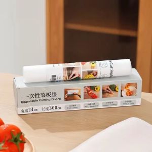 Disposable Pe Cutting Board Mat Washable Cut-Free Vegetable Cutting Board Paper Baby Food Supplement Fruit Placemat