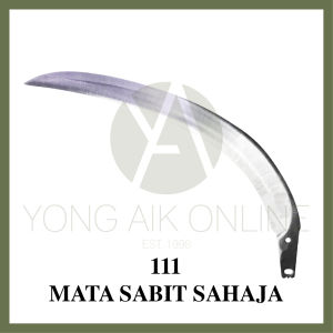[100% ORIGINAL] 111 Sabit Sawit | 111 Mata Sabit | Triple 111 | Cap 111 | 111 Pisau Sabit Kelapa Sawit | 镰刀 | 油棕刀 | 油棕镰刀