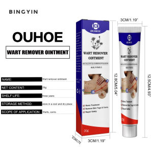 Kem mụn thịt dư cao cấp Ouhoe Kem tẩy nốt ruồi mụn thịt dư nốt ve chó u mềm treo