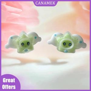 CANAMEK✨ Cute Exquisite Cloud Star Earrings For Women Jewelry Party Wedding Accessries Gifts