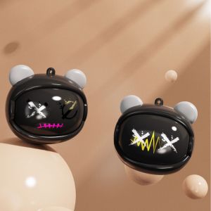 S05 Face Changing Mini Portable Bluetooth Speaker Rechargeable HIFI Sound Box Expression Can Be Freely Switched