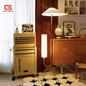 Đèn cây đứng phong cách Bắc Âu thân gỗ óc chó chao đôi hiện đại trang trí phòng khách và phòng ngủ