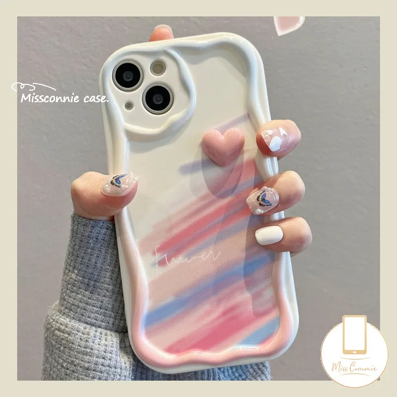 MissConnie 3D Stereo Love Heart Bracelet Case for Samsung A24 A14